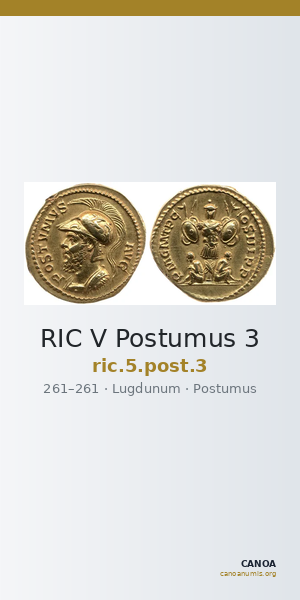 RIC V Postumus 3 — CANOA