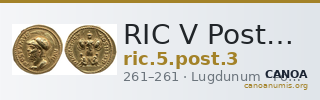 RIC V Postumus 3 — CANOA