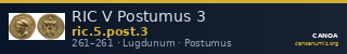 RIC V Postumus 3 — CANOA