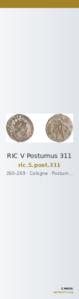 RIC V Postumus 311 — CANOA