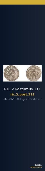RIC V Postumus 311 — CANOA
