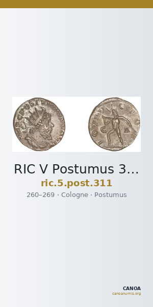 RIC V Postumus 311 — CANOA