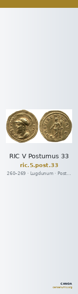 RIC V Postumus 33 — CANOA