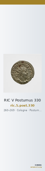 RIC V Postumus 330 — CANOA