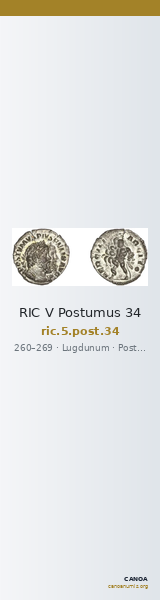 RIC V Postumus 34 — CANOA