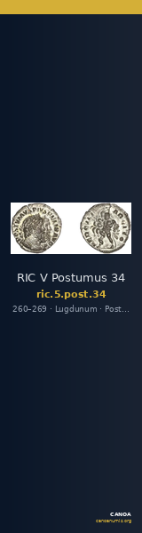 RIC V Postumus 34 — CANOA