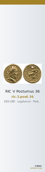 RIC V Postumus 36 — CANOA
