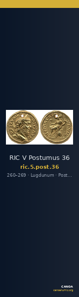 RIC V Postumus 36 — CANOA