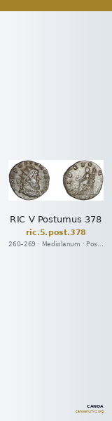 RIC V Postumus 378 — CANOA