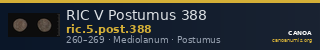 RIC V Postumus 388 — CANOA