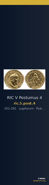 RIC V Postumus 4 — CANOA