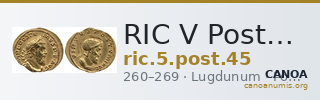 RIC V Postumus 45 — CANOA