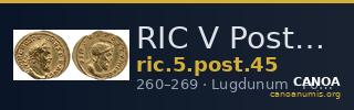 RIC V Postumus 45 — CANOA