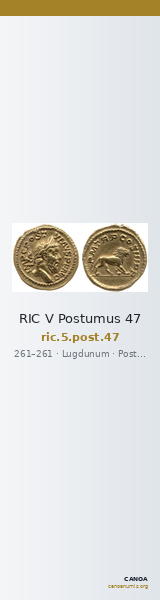 RIC V Postumus 47 — CANOA