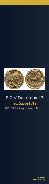 RIC V Postumus 47 — CANOA