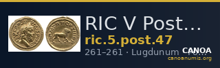 RIC V Postumus 47 — CANOA