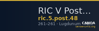 RIC V Postumus 48 — CANOA