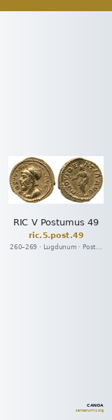 RIC V Postumus 49 — CANOA