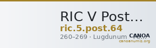 RIC V Postumus 64 — CANOA