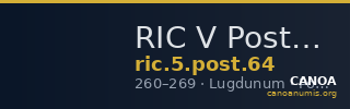 RIC V Postumus 64 — CANOA