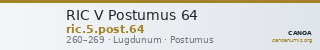 RIC V Postumus 64 — CANOA