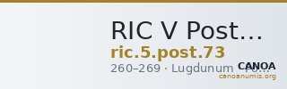 RIC V Postumus 73 — CANOA