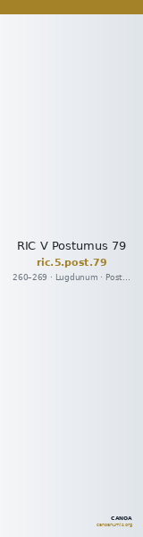 RIC V Postumus 79 — CANOA