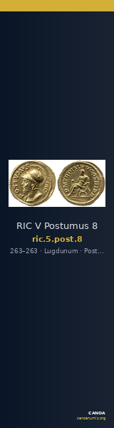 RIC V Postumus 8 — CANOA