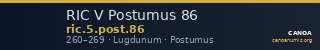 RIC V Postumus 86 — CANOA