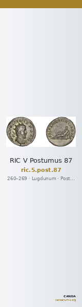 RIC V Postumus 87 — CANOA