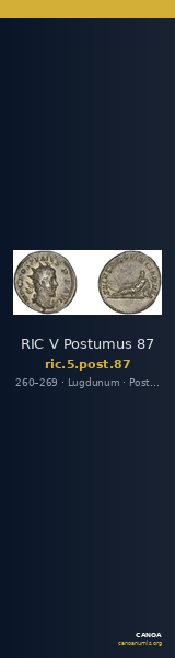RIC V Postumus 87 — CANOA