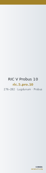 RIC V Probus 10 — CANOA