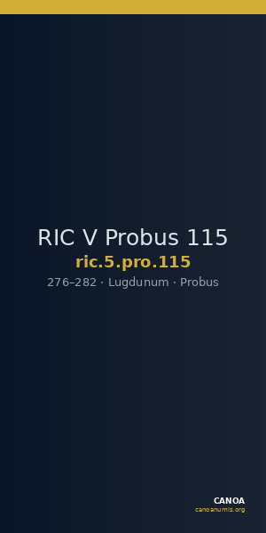 RIC V Probus 115 — CANOA