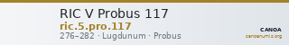 RIC V Probus 117 — CANOA