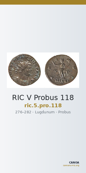 RIC V Probus 118 — CANOA