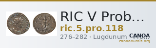 RIC V Probus 118 — CANOA