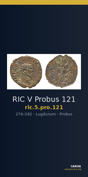 RIC V Probus 121 — CANOA
