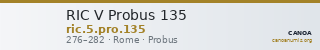 RIC V Probus 135 — CANOA