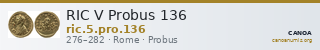 RIC V Probus 136 — CANOA