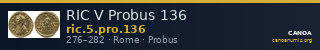 RIC V Probus 136 — CANOA