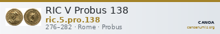RIC V Probus 138 — CANOA
