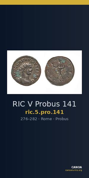 RIC V Probus 141 — CANOA