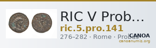 RIC V Probus 141 — CANOA