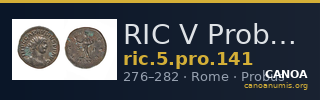 RIC V Probus 141 — CANOA