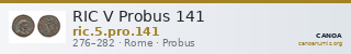 RIC V Probus 141 — CANOA