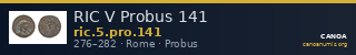 RIC V Probus 141 — CANOA