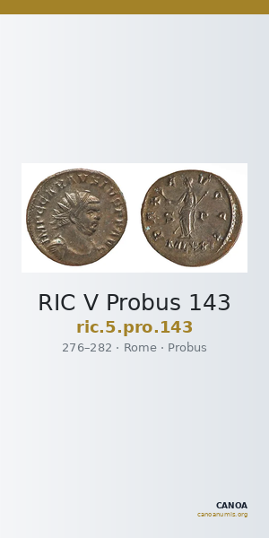 RIC V Probus 143 — CANOA