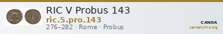RIC V Probus 143 — CANOA