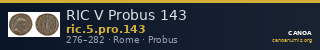 RIC V Probus 143 — CANOA