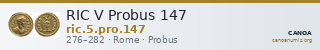 RIC V Probus 147 — CANOA